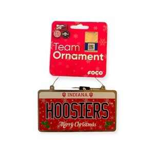 🍁 New Indiana Hoosiers IU Team Christmas Ornament